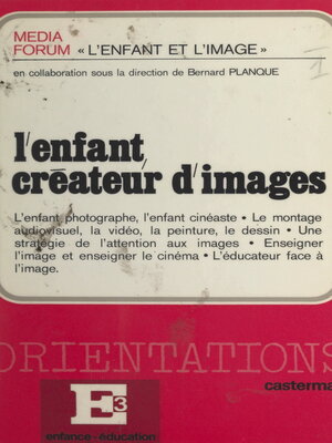 cover image of L'enfant créateur d'images